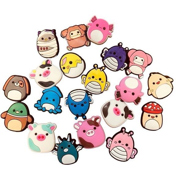 NEW 20 Pack Funny Alien 1” Decorative Hollow‎ “Croc-Style” Shoe Charms - Picture 13 of 13